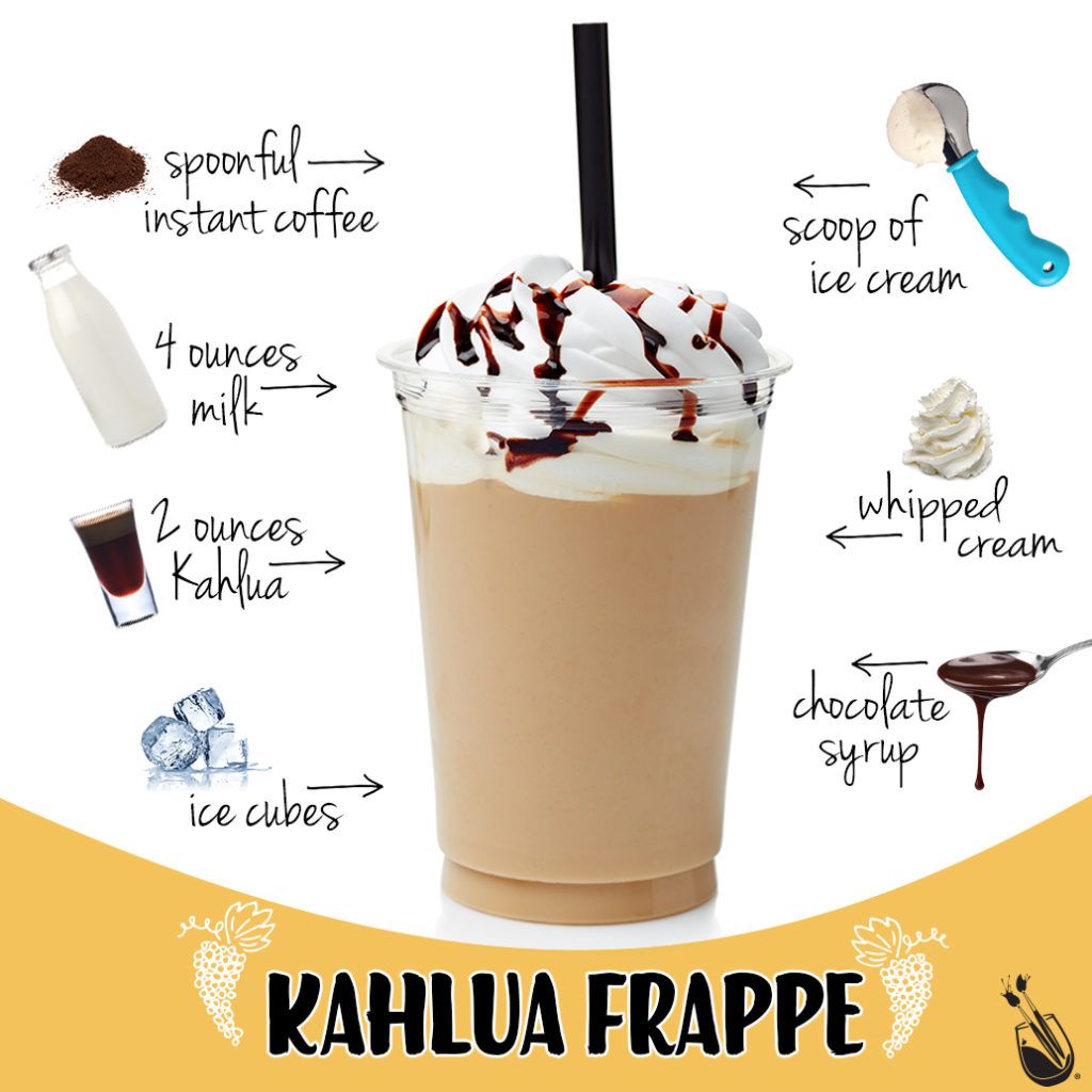 Cocktails Delicious Dinner Drinks-The-Coffee-Kahlua-Frappe