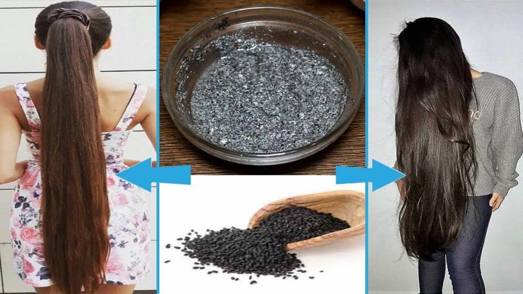 Black seeds for hair growth